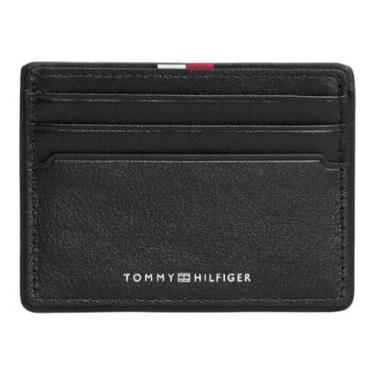 Imagem de Carteira Tommy Hilfiger Corp Cc Holder Masculino Couro Preto-Masculino