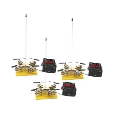 Imagem de Brinquedo Educacional De Ciência Para Crianças, Modelo De Drone DIY, J