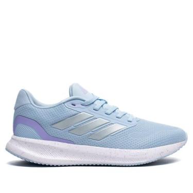 Imagem de Tênis Feminino Adidas Runfalcon 5 Azul Claro, Azul claro, 37