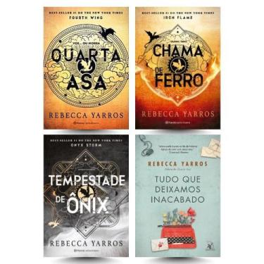 Imagem de Kit 4 Vol - Rebecca Yarros: Quarta Asa + Chama de Ferro + Tempestade d