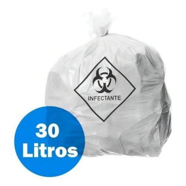 Imagem de Saco De Lixo Infectante 30 Litros - 100 Unidades - Higipack