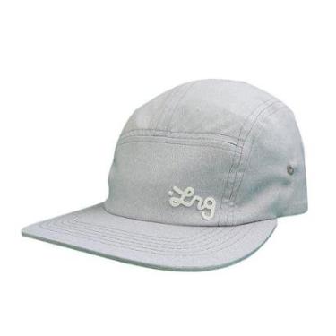 Imagem de Boné LRG Script Masculino Aba Reta Ajustável Único Cinza-Masculino