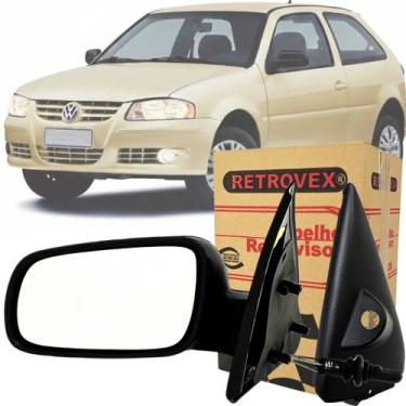 Imagem de Retrovisor Esquerdo e Acabamento Volkswagen Parati Gol G3 G4 2000 2001