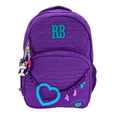Imagem de Mochila Rebecca Bonbon Matelassê "17" Polegadas 27010, Roxo, Único