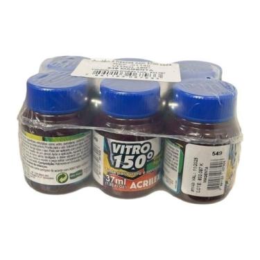 Imagem de Kit com 6 Verniz Vitro 150 Magenta 549 Acrilex 37ml - Lua Mística - 10