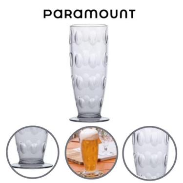 Imagem de Copo 350 Ml De Acrilico Para Cerveja Decorada Paramount