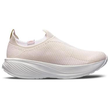 Imagem de Tênis Running Olympikus Feminino Ultraleve Academia Treino, 34, Branco