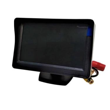 Imagem de Tela fixa monitor automotivo para camera de ré 4.3 polegadas - LIDERAU