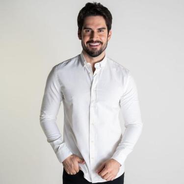 Imagem de Camisa Aramis Slim Oxford Planalto Branca, P