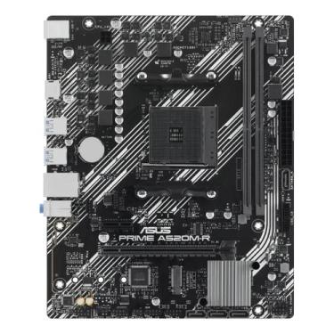 Imagem de Placa Mãe Asus Prime A520m-r Am4 Ddr4 M.2 Chipset Hdmi Preto