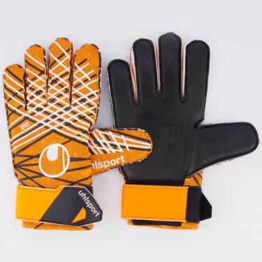 Imagem de Luva Uhlsport Starter Resist Laranja e Branca, 08