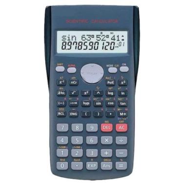 Imagem de Calculadora Cientifica 10 Dig.240 Func 82ms 157x85x16 Bateria - Make M