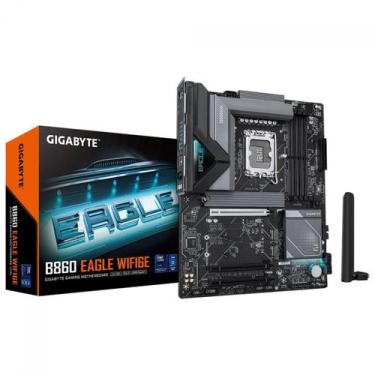 Imagem de Placa Mãe Gigabyte B860 EAGLE WIFI6E, Chipset B860, Intel LGA 1851, AT