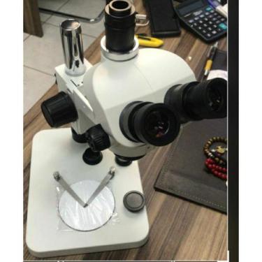Imagem de Microscopio trinocular 70x50 BRANCO - Outros