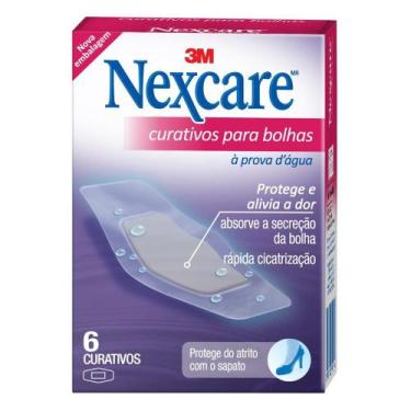 Imagem de Curativo Nexcare Para Bolhas A Prova D'Agua com 6 unidades - 3M