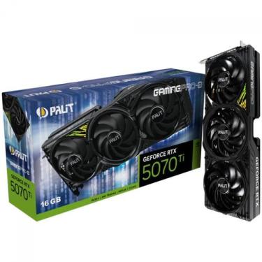 Imagem de Placa de Vídeo Palit NVIDIA GeForce RTX 5070 Ti GamingPro-S, 16GB, GDD