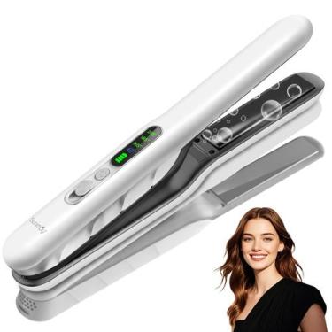 Imagem de Prancha alisadora sem fio SUNMAY Titanium recarregável por USB