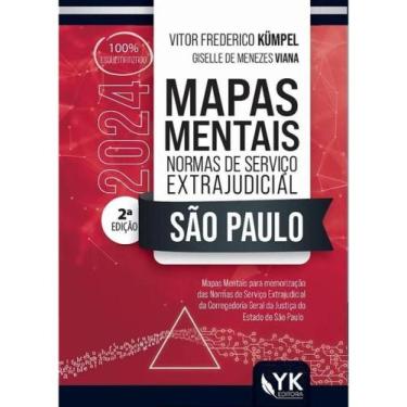 Imagem de Mapas mentais - 2024 - YK EDITORA *