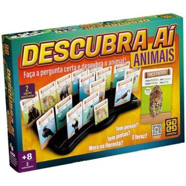 Imagem de Jogo Descubra Aí Animais - Grow