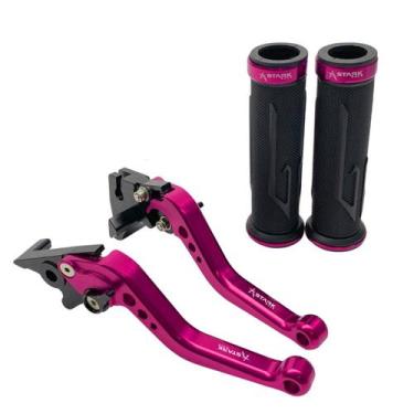 Imagem de Manopla Manete Esportivo Ninja 250 300 400 Z300 Z400 Z125 - Stark Race