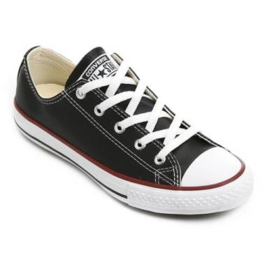 Tênis Converse All Star Infantil Couro com Velcro - CT0420 Branco