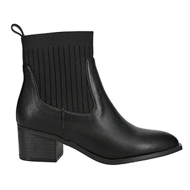 Imagem de CL by Chinese Laundry Bota de cano curto feminina, Preto, 8