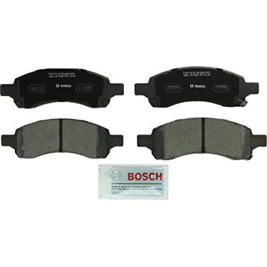 Imagem de BOSCH BP1169A QuietCast Premium Conjunto de pastilhas de freio a disco semimetálico - compatível com Buick Enclave selecionado; Chevrolet Traverse; GMC Acadia; Saturn Outlook; FRENTE