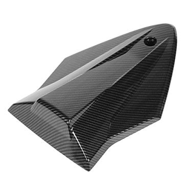 Imagem de Keenso Carenagem de assento traseiro de passageiro de motocicleta estilo fibra de carbono carenagem com acessório de montagem adequado para S1000R S1000RR 2015-2019 carenagem de assento de carenagem de assento