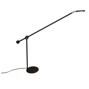 Imagem de Abajur Led Foco Regulável Irmãos Decoração Preto