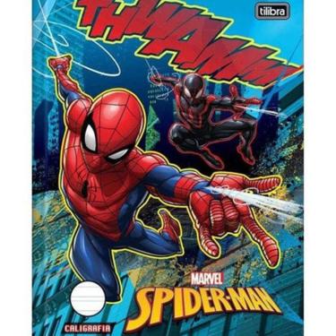 Imagem de Caderno Brochura Caligrafia Spider - Man 40 Folhas