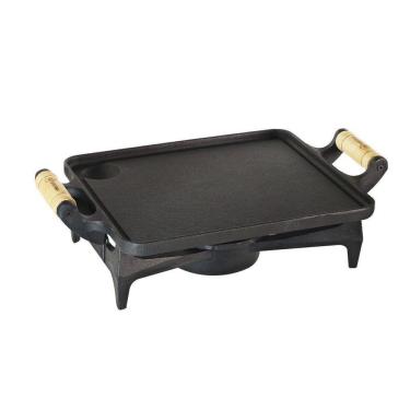 Imagem de Rechaud Simples Liso Ferro Fundido 1 Chama 39X25X15 Cm