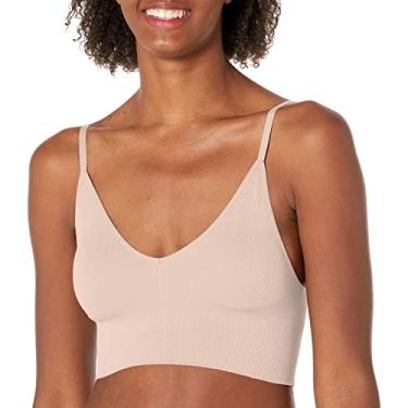 Imagem de Maidenform Brami feminino canelado sem costura, Concha de areia, G