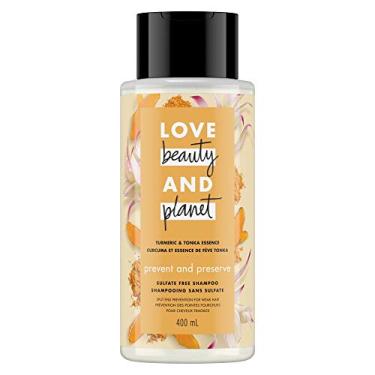 Imagem de Love Beauty And Planet Xampu para prevenção e preservação de essência de açafrão e tonka, 400 ml