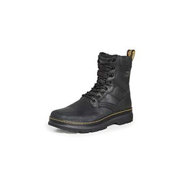Imagem de Dr. Martens Bota fashion unissex Iowa Wp, Preto República Wp e Preto Poliéster Extra Resistente, 8 Women/7 Men