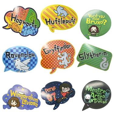 Imagem de Kit Placas Harry Potter - 9 unidades