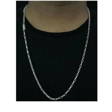 Imagem de Corrente Boleada 3mm Prata 925 Pratiada Boa Cordão Corente