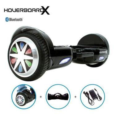 Imagem de Hoverboard Skate Elétrico 6,5" Preto Barato Bluetooth - Hoverboardx