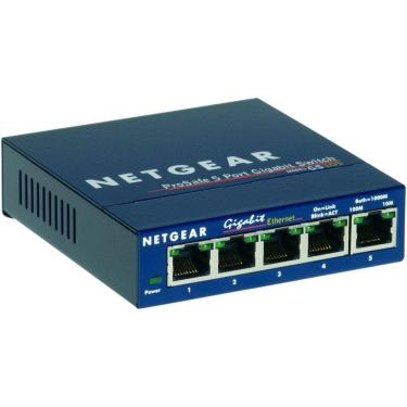 Imagem de Switch Netgear de 5 portas Gigabit Desktop ProSafe