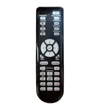 Imagem de Greenafil Controle remoto de substituição compatível com projetor OPTOMA HD87, HD86, PRO8000, HD91+, HD91, HD90, HD8600, HD8300, HD83, HD8200, HD82, HD8000, EH7500