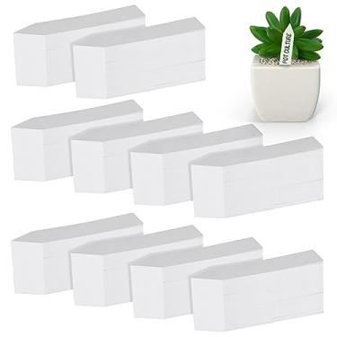 Imagem de Etiquetas de plantas YaeCCC 1000 peças, 10 cm, etiquetas de plástico, etiquetas de plantas, para berçário, jardinagem, marcadores de estaca para jardim, etiquetas para árvores de frutas, flores, arbustos, etc.