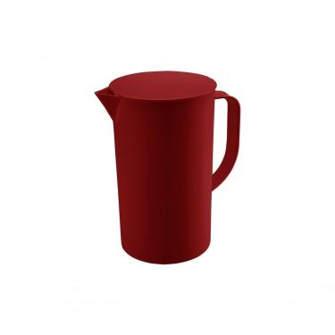 Imagem de Jarra Com Tampa Casual 19,2 X 13,5 X 22,4 Cm 2l Vermelho Bold Coza