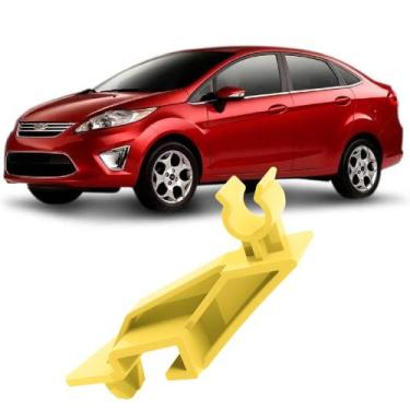 Imagem de Grampo Presilha Descanso Haste Vareta Capô New Fiesta Sedan 2011 2012 