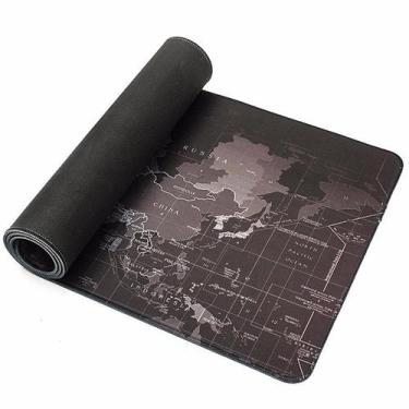 Imagem de Mousepad Gamer Grande Speed Mapa Mundi 80x30 Alta Definição - Online