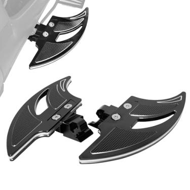 Imagem de Pedal de freio maior para Can-Am Ryker Design mais amplo Pedal de descanso de pé Pedal de freio estendido mais largo compatível com Can-Am Ryker, Ryker Rally Edition, Sport, 600, 900 2019-2024 (preto)