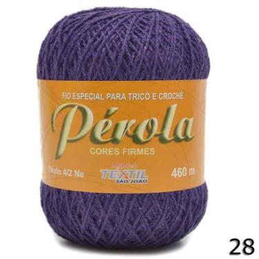 Imagem de Linha Pérola São João - 460 metros - Barbantes São João, 28 ROXO