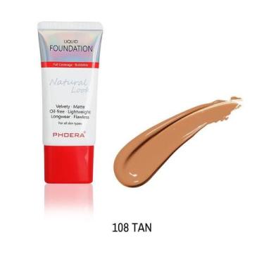 Imagem de Base Phoera Matte 24 Horas Oil-free , 108