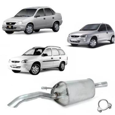 Imagem de Escape Silencioso Traseiro Corsa Classic Wagon Sedan 97 A 10 - Escapam