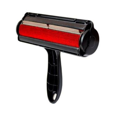 Imagem de Escova Tira Pelos Germanhart Preto e Vermelho