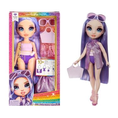 Imagem de Rainbow High Swim & Style Fashion Doll- Violet (Purple)