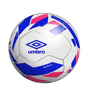 Imagem de Umbro Bola de futebol Neo Professional, tamanho 5, branco/azul